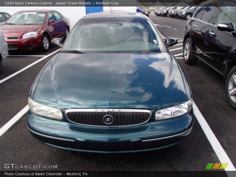 Jasper Green Metallic / Medium Gray 1999 Buick Century Custom