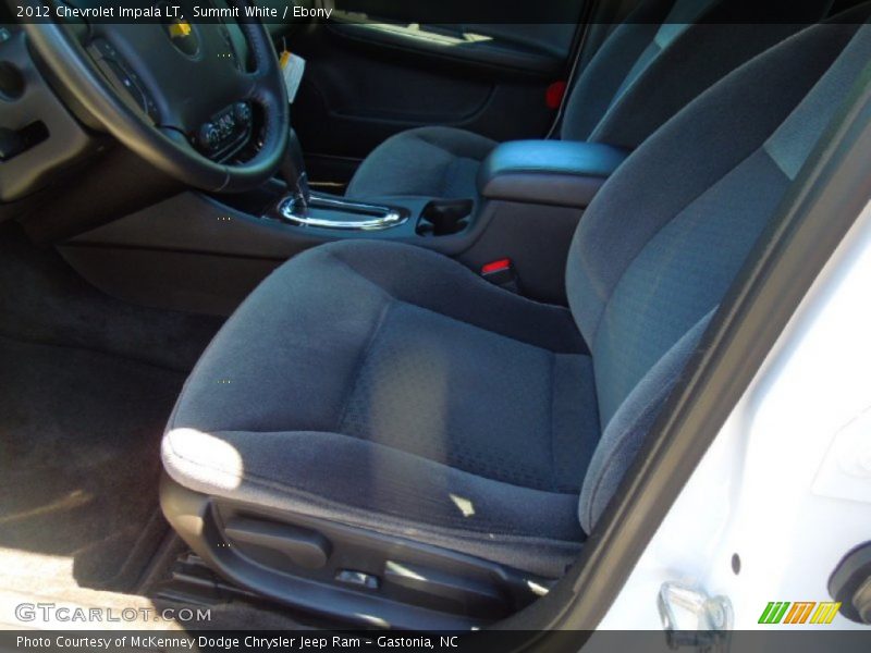 Summit White / Ebony 2012 Chevrolet Impala LT