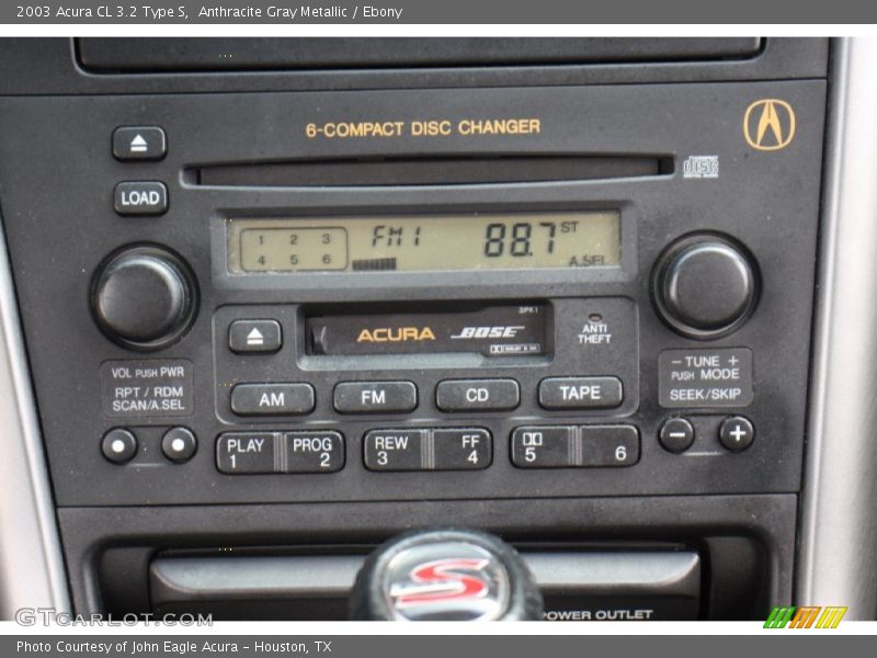 Audio System of 2003 CL 3.2 Type S