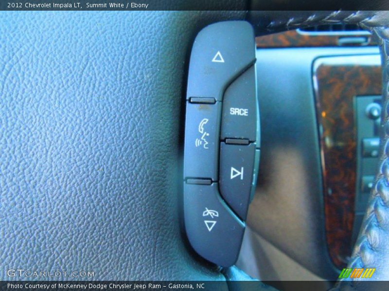 Summit White / Ebony 2012 Chevrolet Impala LT