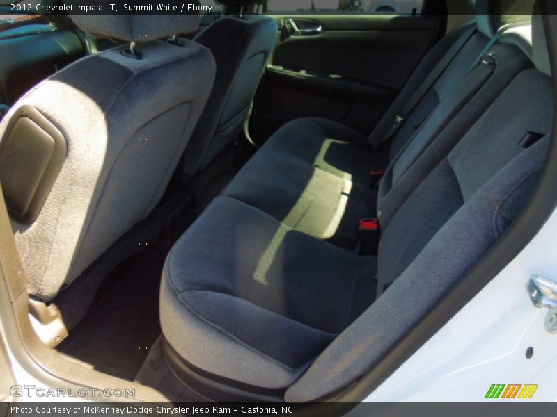 Summit White / Ebony 2012 Chevrolet Impala LT