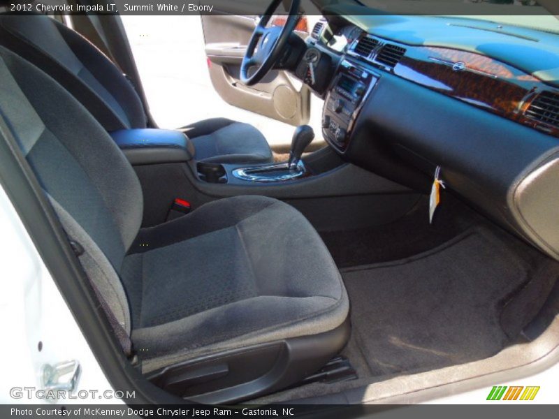 Summit White / Ebony 2012 Chevrolet Impala LT
