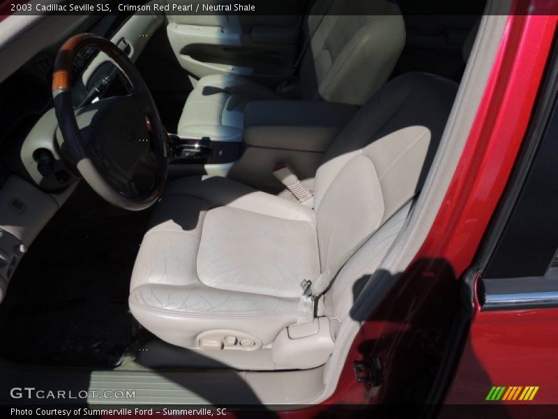 Crimson Red Pearl / Neutral Shale 2003 Cadillac Seville SLS