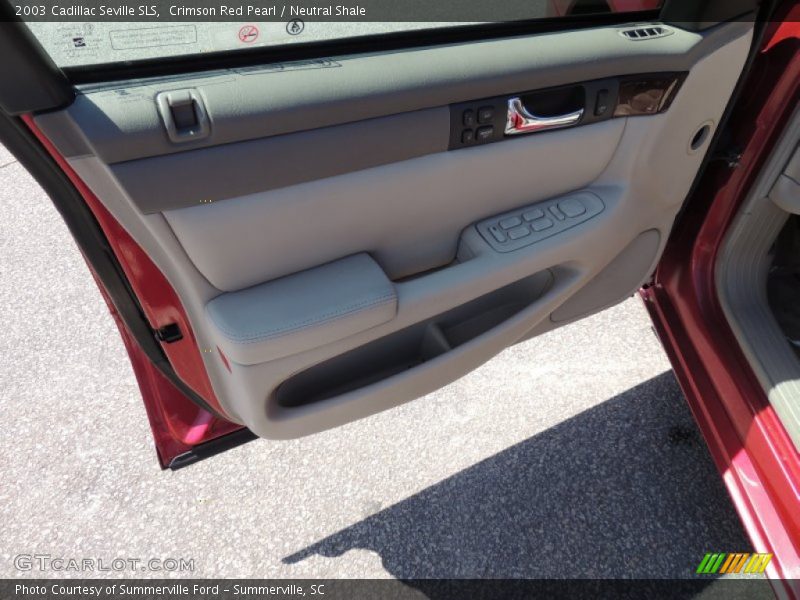 Crimson Red Pearl / Neutral Shale 2003 Cadillac Seville SLS