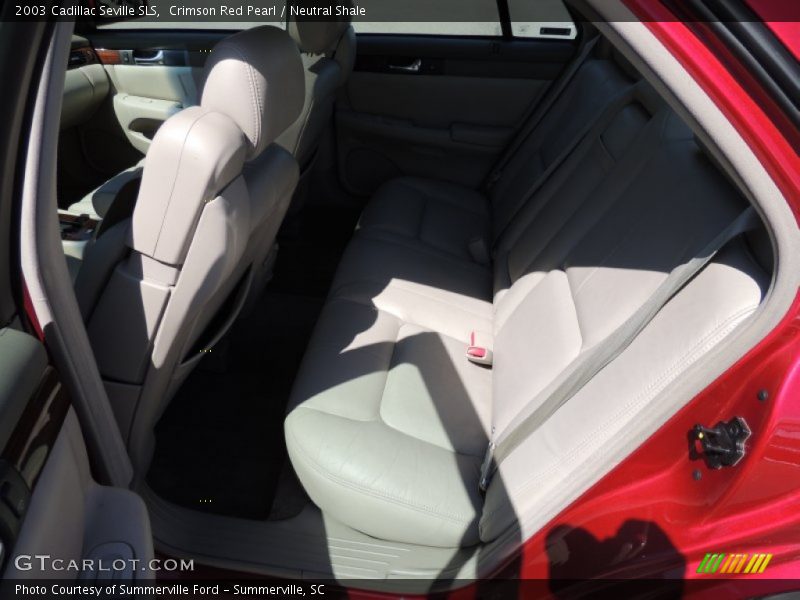 Crimson Red Pearl / Neutral Shale 2003 Cadillac Seville SLS