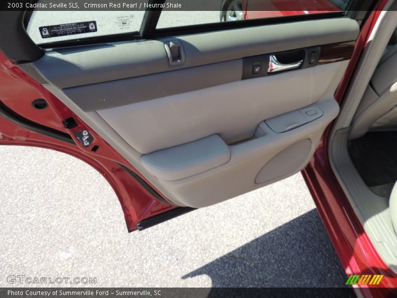Crimson Red Pearl / Neutral Shale 2003 Cadillac Seville SLS