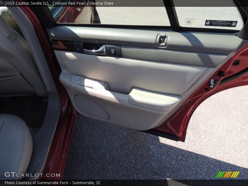 Crimson Red Pearl / Neutral Shale 2003 Cadillac Seville SLS
