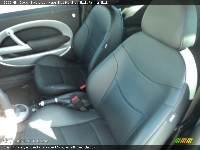 Hyper Blue Metallic / Black/Panther Black 2006 Mini Cooper S Hardtop