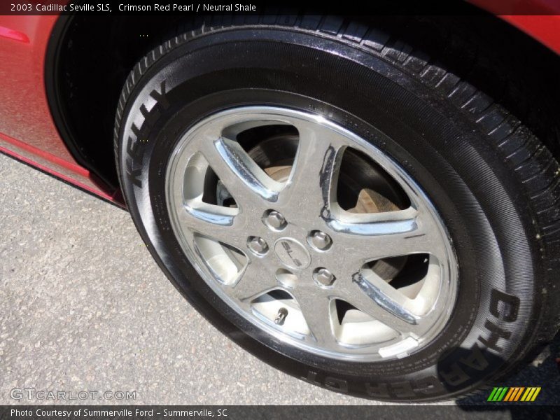 Crimson Red Pearl / Neutral Shale 2003 Cadillac Seville SLS