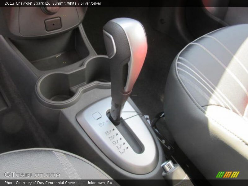 Summit White / Silver/Silver 2013 Chevrolet Spark LS