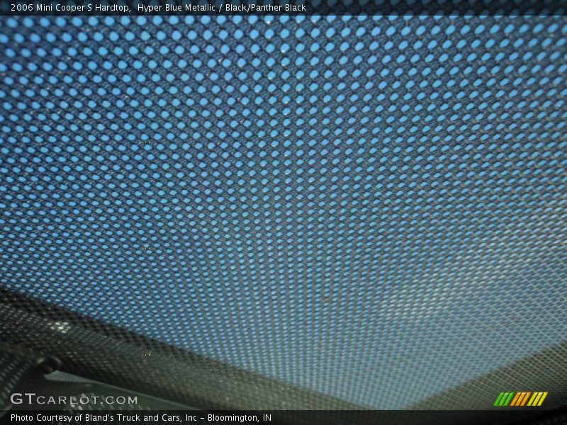 Hyper Blue Metallic / Black/Panther Black 2006 Mini Cooper S Hardtop