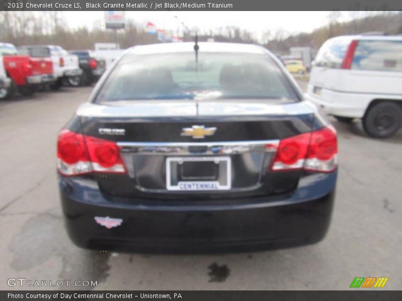 Black Granite Metallic / Jet Black/Medium Titanium 2013 Chevrolet Cruze LS