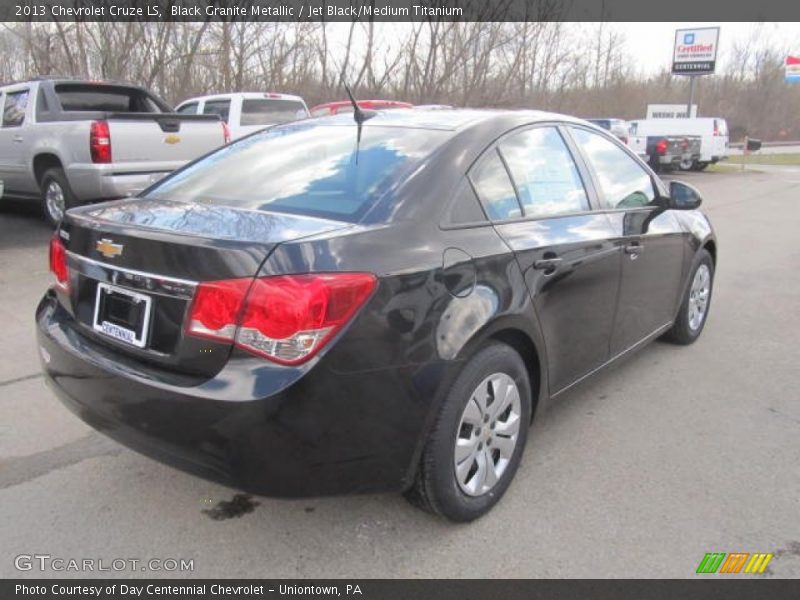 Black Granite Metallic / Jet Black/Medium Titanium 2013 Chevrolet Cruze LS