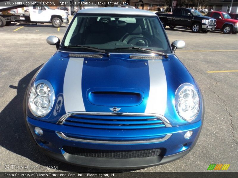 Hyper Blue Metallic / Black/Panther Black 2006 Mini Cooper S Hardtop
