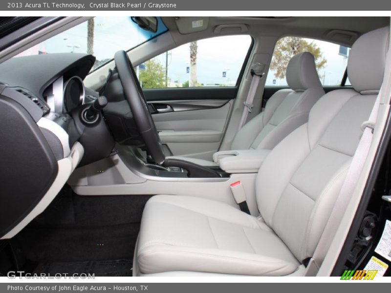 Crystal Black Pearl / Graystone 2013 Acura TL Technology