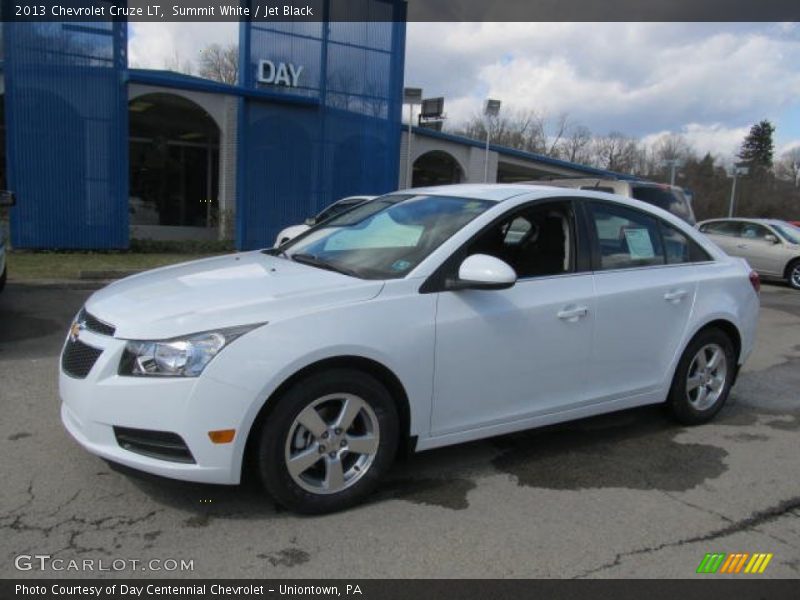 Summit White / Jet Black 2013 Chevrolet Cruze LT