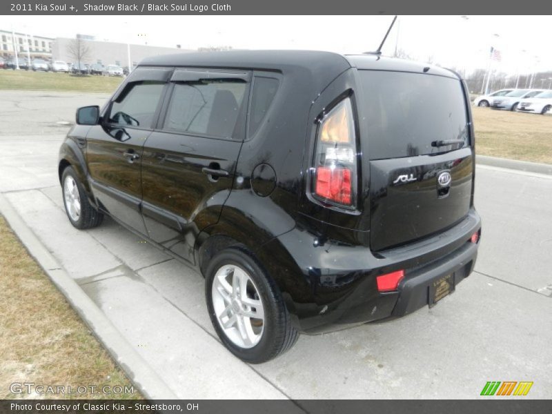 Shadow Black / Black Soul Logo Cloth 2011 Kia Soul +