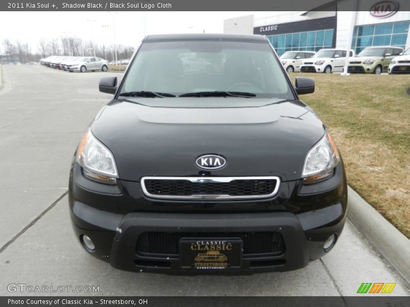 Shadow Black / Black Soul Logo Cloth 2011 Kia Soul +