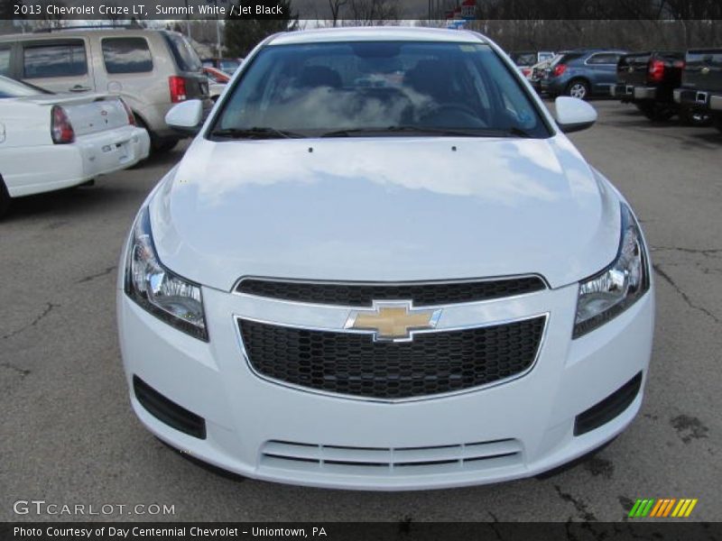 Summit White / Jet Black 2013 Chevrolet Cruze LT