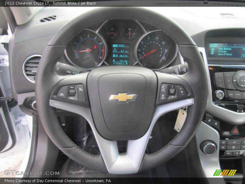 Summit White / Jet Black 2013 Chevrolet Cruze LT
