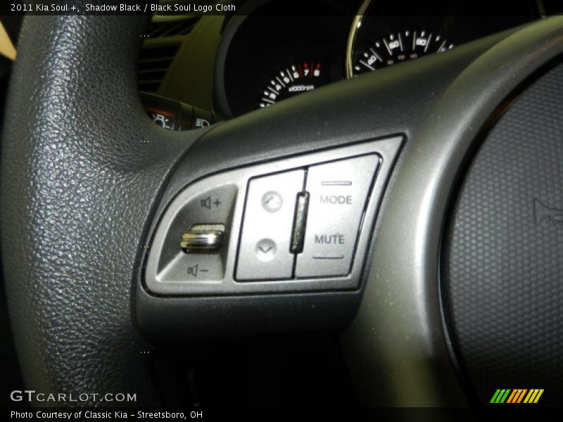 Shadow Black / Black Soul Logo Cloth 2011 Kia Soul +