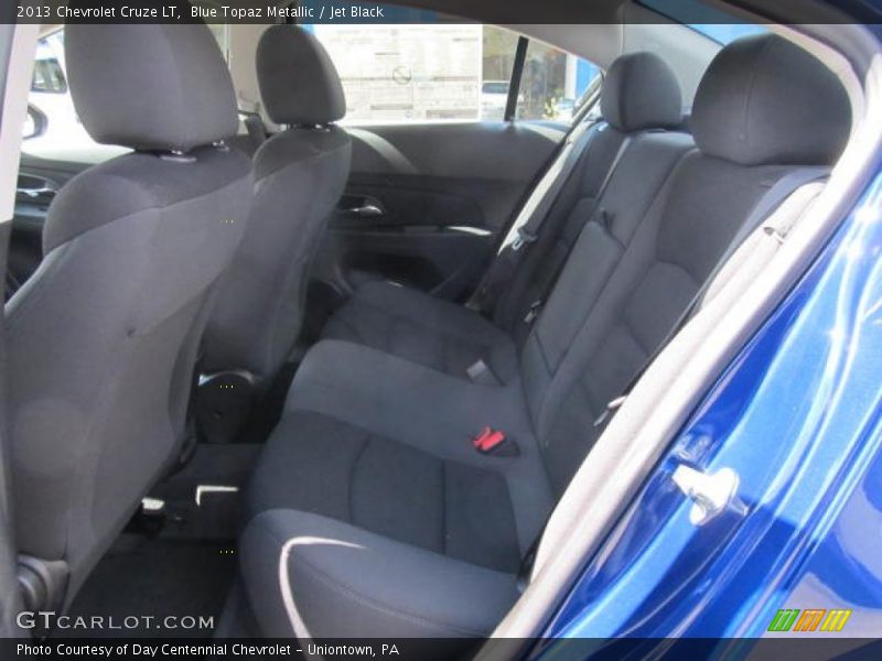 Blue Topaz Metallic / Jet Black 2013 Chevrolet Cruze LT