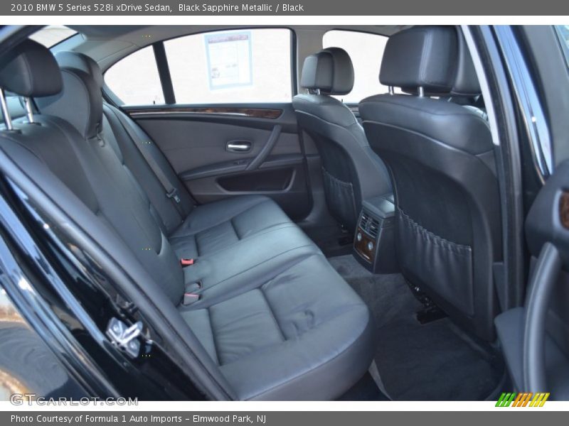 Black Sapphire Metallic / Black 2010 BMW 5 Series 528i xDrive Sedan