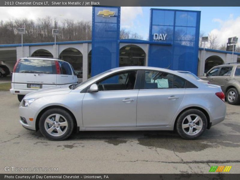 Silver Ice Metallic / Jet Black 2013 Chevrolet Cruze LT