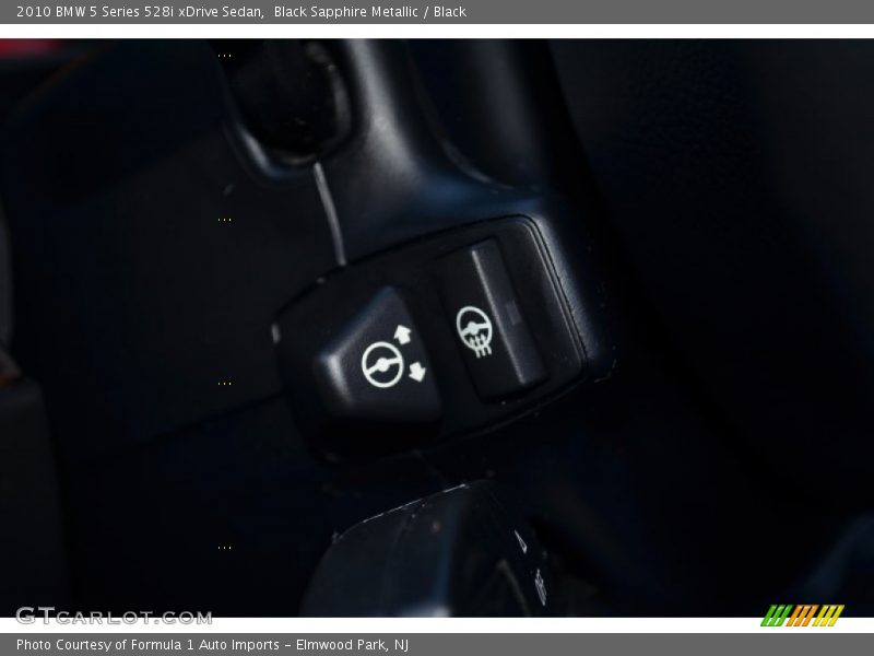 Black Sapphire Metallic / Black 2010 BMW 5 Series 528i xDrive Sedan