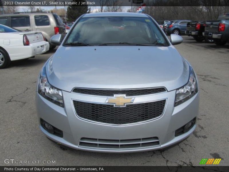 Silver Ice Metallic / Jet Black 2013 Chevrolet Cruze LT