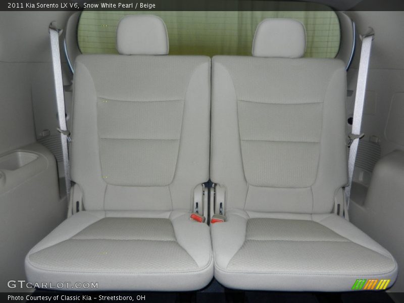 Snow White Pearl / Beige 2011 Kia Sorento LX V6