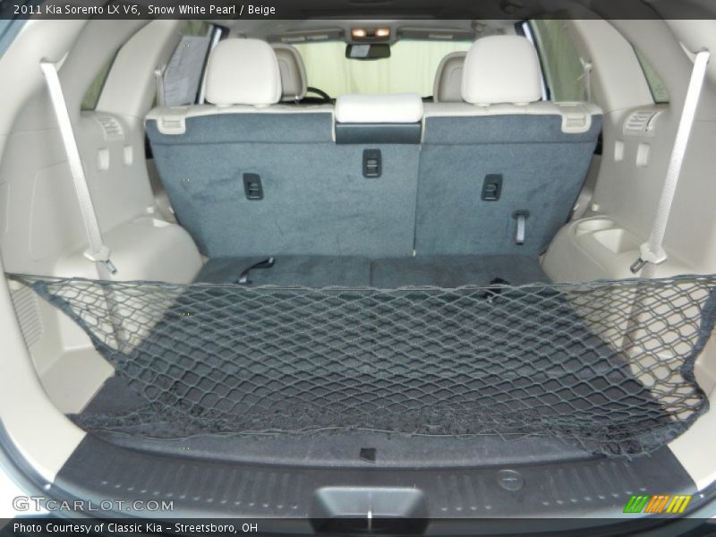 Snow White Pearl / Beige 2011 Kia Sorento LX V6
