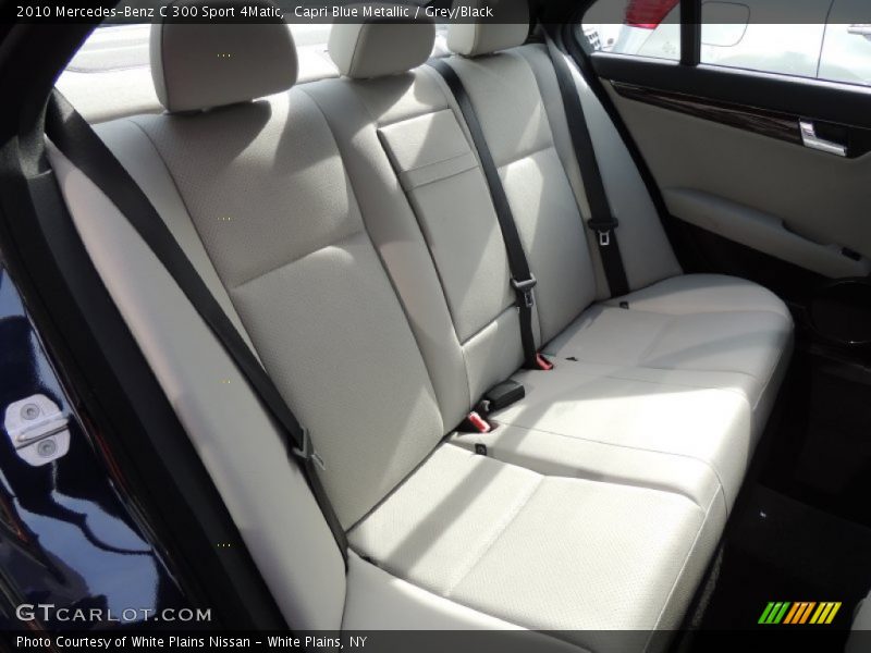 Capri Blue Metallic / Grey/Black 2010 Mercedes-Benz C 300 Sport 4Matic
