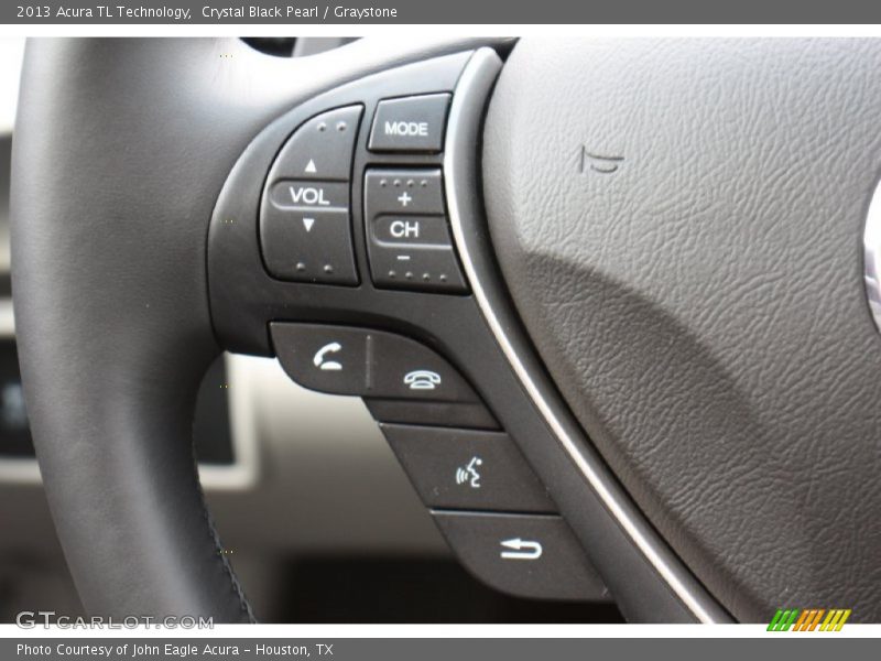 Crystal Black Pearl / Graystone 2013 Acura TL Technology