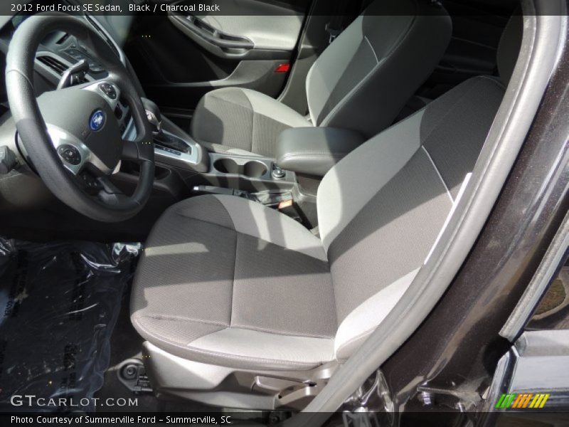 Black / Charcoal Black 2012 Ford Focus SE Sedan