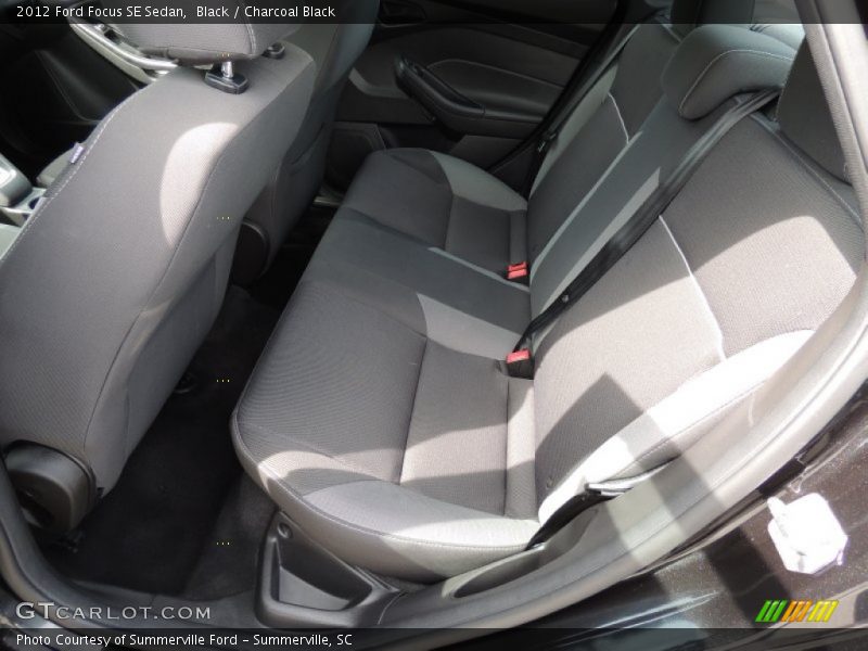 Black / Charcoal Black 2012 Ford Focus SE Sedan