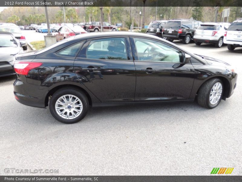 Black / Charcoal Black 2012 Ford Focus SE Sedan