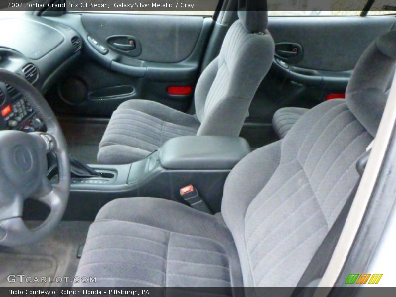 2002 Grand Prix GT Sedan Gray Interior