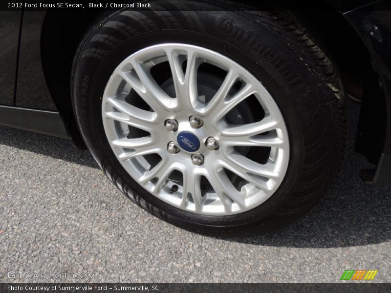Black / Charcoal Black 2012 Ford Focus SE Sedan