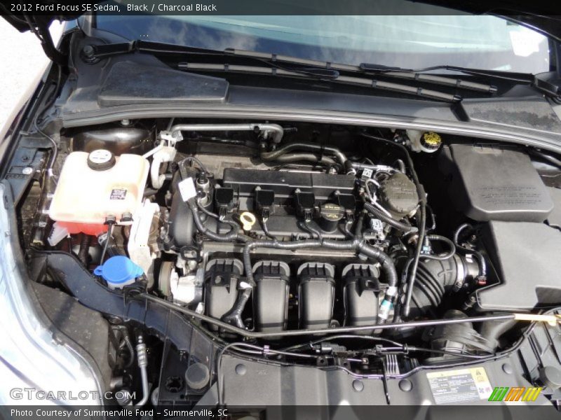 Black / Charcoal Black 2012 Ford Focus SE Sedan