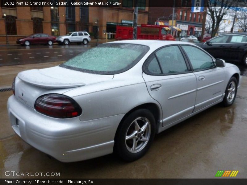 Galaxy Silver Metallic / Gray 2002 Pontiac Grand Prix GT Sedan