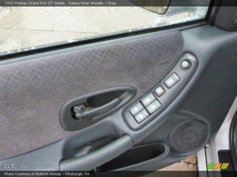 Galaxy Silver Metallic / Gray 2002 Pontiac Grand Prix GT Sedan
