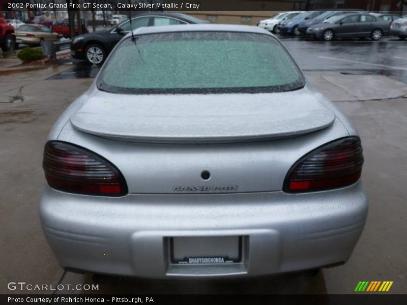 Galaxy Silver Metallic / Gray 2002 Pontiac Grand Prix GT Sedan