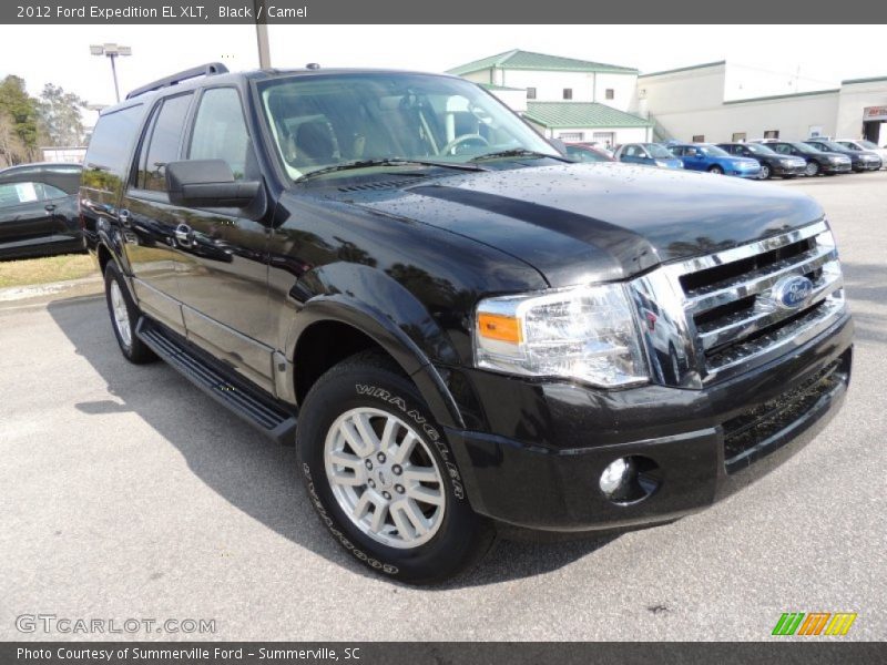 Black / Camel 2012 Ford Expedition EL XLT