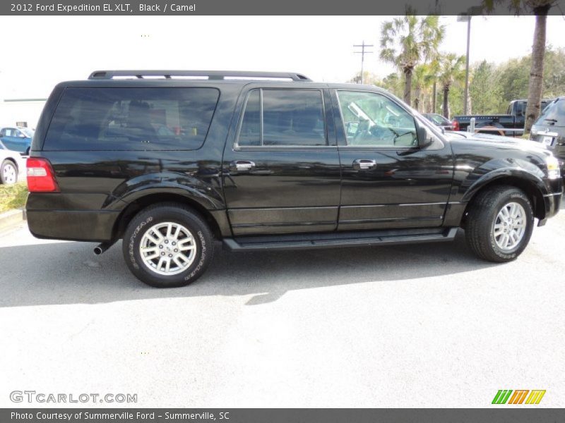 Black / Camel 2012 Ford Expedition EL XLT