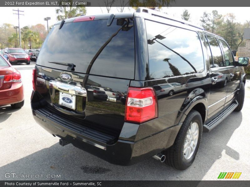 Black / Camel 2012 Ford Expedition EL XLT