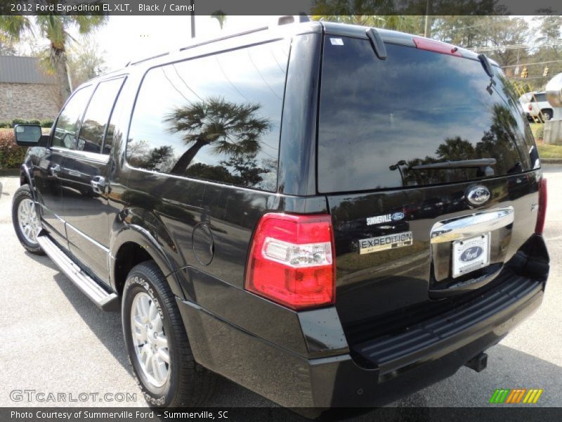 Black / Camel 2012 Ford Expedition EL XLT