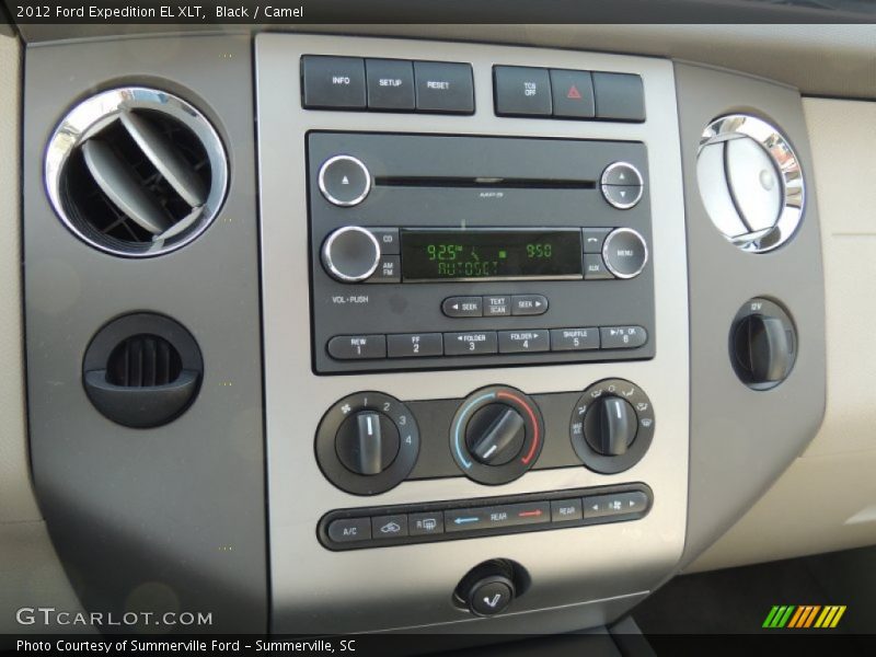 Black / Camel 2012 Ford Expedition EL XLT