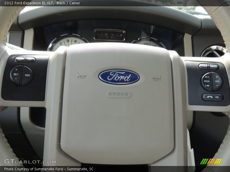 Black / Camel 2012 Ford Expedition EL XLT