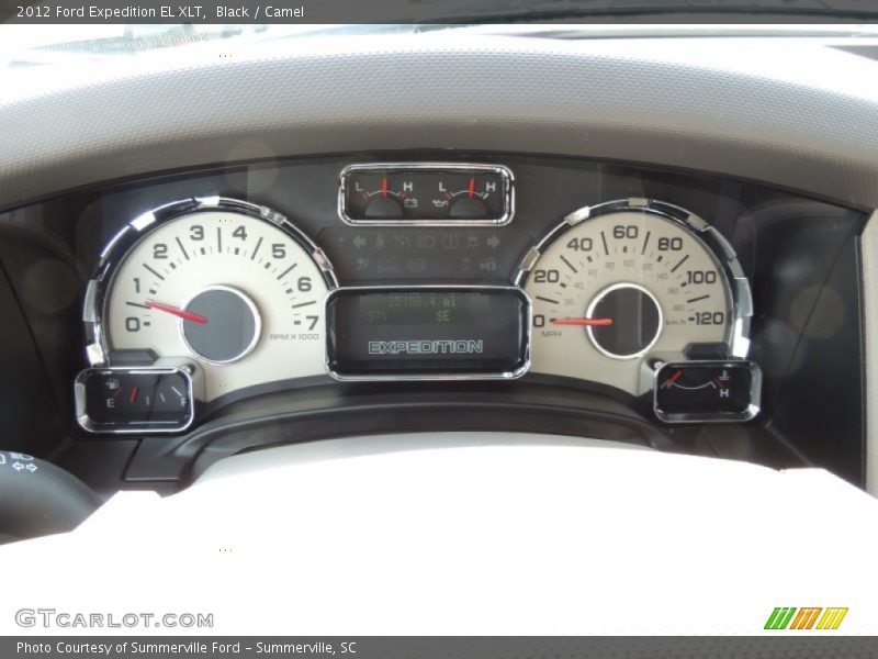 Black / Camel 2012 Ford Expedition EL XLT